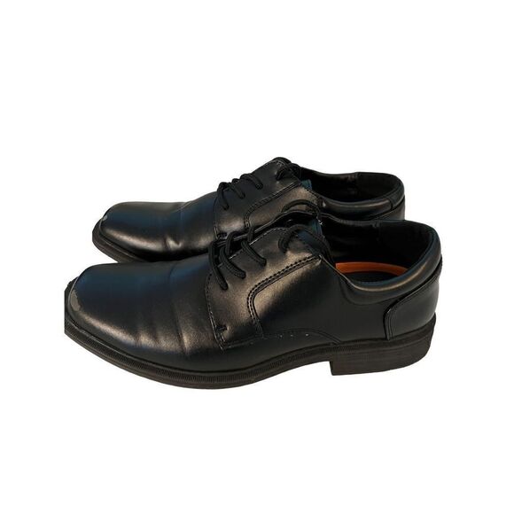 Men’s Madison Avenue Boys Dress Shoes Willies SZ 7M Man Made Materials Lace Up B - Picture 3 of 9